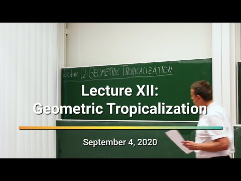 Tropical Geometry - Lecture 12 - Geometric Tropicalization | Bernd Sturmfels