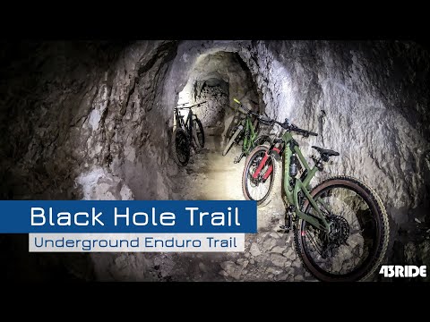 Black Hole Trail - One and only UNDERGROUND enduro trail