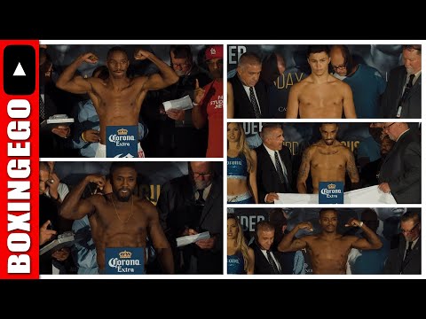 PBC ON FOX: BERTO VS ALEXANDER, PETER QUILLIN VS J'LEON LOVE, JOEY SPENCER COMPLETE (FULL) WEIGH-IN