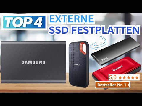 Beste EXTERNE SSD FESTPLATTEN (Testsieger 2026) | Top 4 Externe SSD Festplatten Vergleich