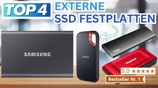Beste EXTERNE SSD FESTPLATTEN (Testsieger 2025) | Top 4 Externe SSD Festplatten Vergleich