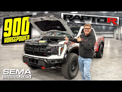 Ford Just Dropped a 900 Plus Horsepower F-150 Raptor R | SEMA 2025