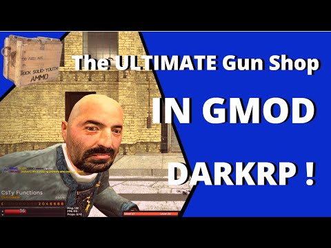 Opening the ULTIMATE Gun Shop! - Gmod DarkRP | Selling Guns and Fighting!