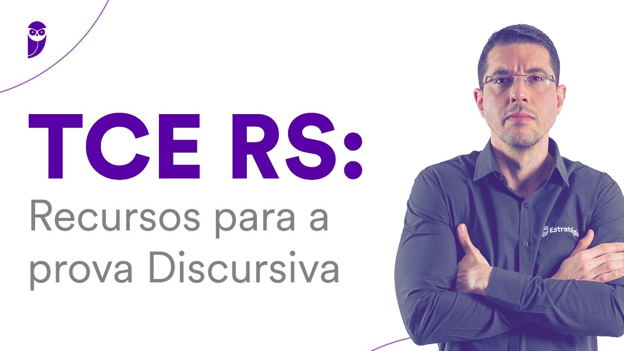 Concurso TCE RS: Recursos para a prova Discursiva
