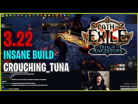 ⚡ POE 3.22 ⚡ crouching_tuna - Insane Build