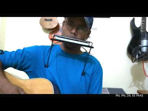 Pal Pal Dil Ke Paas - Harmonica - Guitar Instrumental