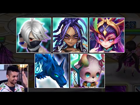 Special League avec Tarq et Seren ! Team Coopérations [Summoners War]