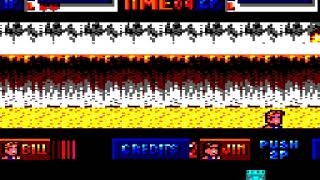 Amstrad CPC Game:  Double Dragon II - The Revenge (1989 Animagic) (64k version)