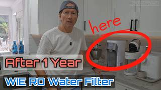 WIE Countertop RO Water Filter Review After 1 Year — Still Worth It?