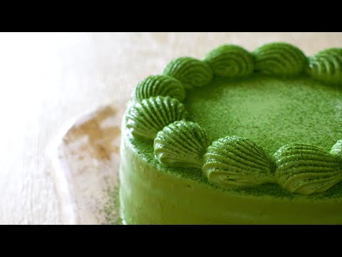 とろける抹茶のショートケーキ✴︎How to make Matcha cake✴︎ベルギーより
