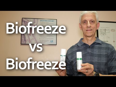 Biofreeze Alternatives