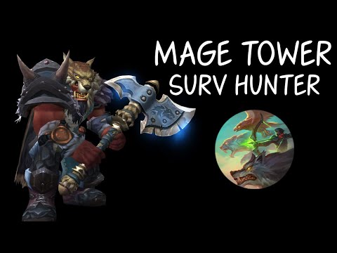 [TWW Patch 11.2.5] Mage Tower - Survival Hunter - Closing the Eye