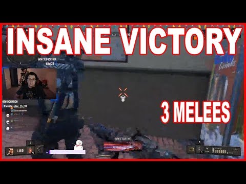Insane 3 Melee And Victory | COD - BLACKOUT Funny And WTF Moments #62