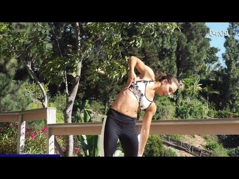 8 min Standing Abs Workout