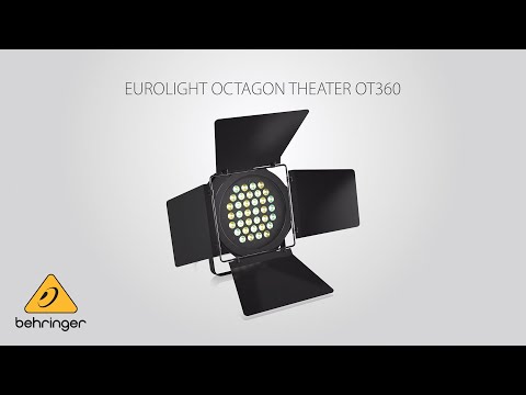 Behringer Octagon Theater OT360 High-Power LED Theater Spotlight - NEW image 9