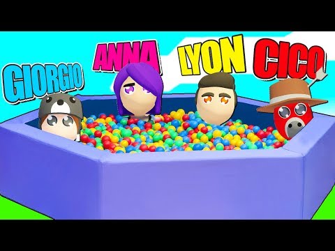 HO PERSO CONTRO I MIEI AMICI NEL NASCONDINO DI HUMAN FALL FLAT!!!