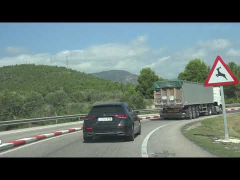 Accident i obres a l’AP7