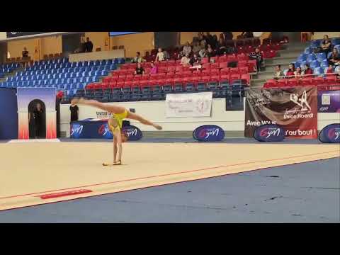 GRS PARIS CENTRE - Junior - Yseult ZAVAGNO  -  MASSUES Championne de France 🥇🏆