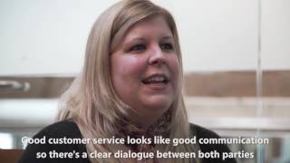 What does good customer service look like?