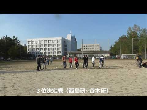 R1年度 機械学科 研究室対抗 綱引き大会