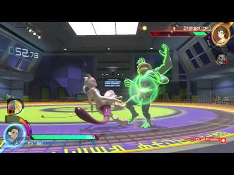Pokken Tournament:Mewtwo vs Machamp Ranked Match