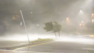 Eliminate Insomnia vs Stress To Fall Asleep Fast With Terrible Hurricane And Powerful Thunder Sounds