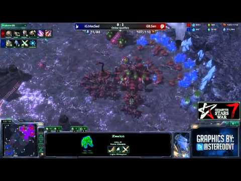 ESVTV - Gigabyte Stars War 7 - iGMacSed[P] VS GamaniaSen[Z] -  G2