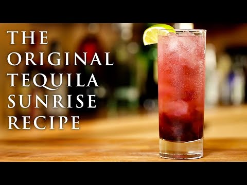 The Original Tequila Sunrise Recipe | Patrón Tequila