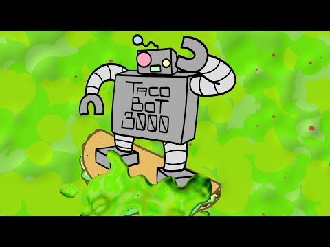 Guacamole Tsunami (part 8b of the Raining Tacos Saga)  - Parry Gripp - Animation by BooneBum