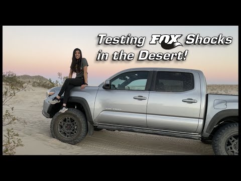 First Impressions: Tacoma Fox Shocks + Off-Roading in the Desert