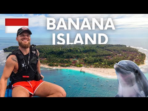 PULAU PISANG 🐬 Bule Living with Local Family on Banana Island 🇮🇩 Wisata Lampung