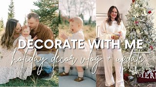 Holiday Decorating VLOG | Where We've Been | Updates