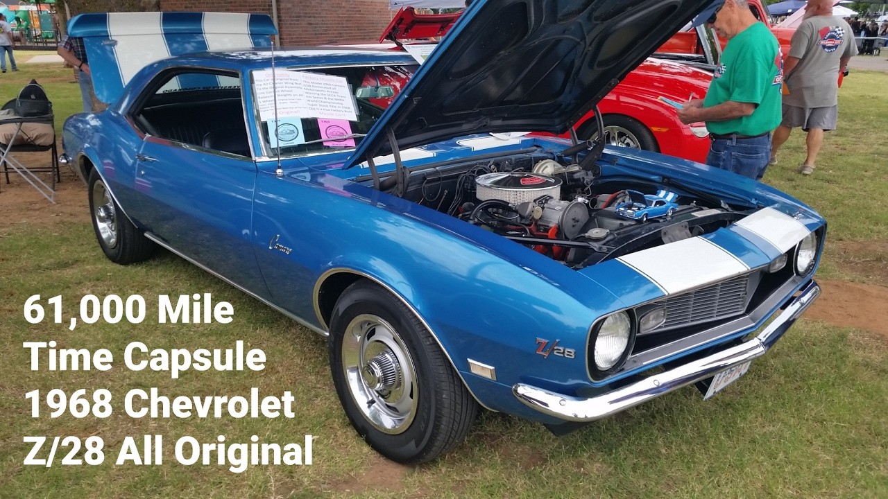 Time Capsule on Tinted Tires: 1968 Camaro Z28 Survivor With 61K Miles ...