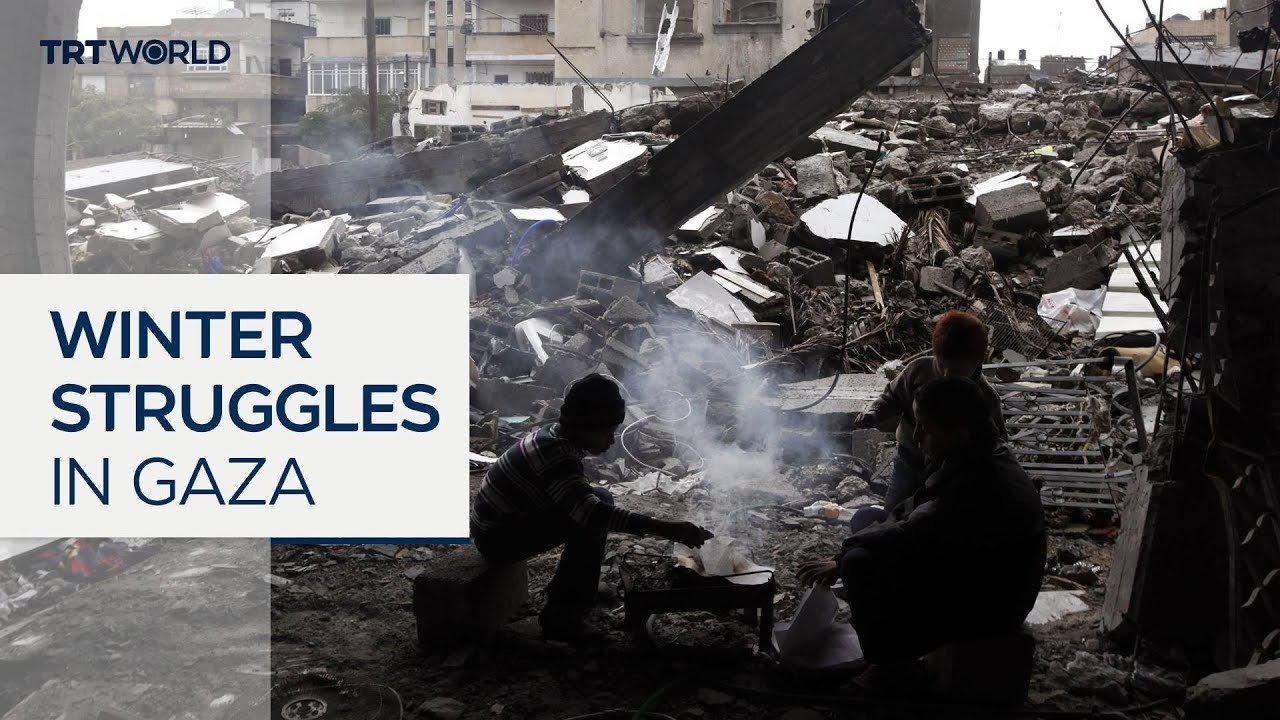 Palestinians in Gaza endure winter without essentials