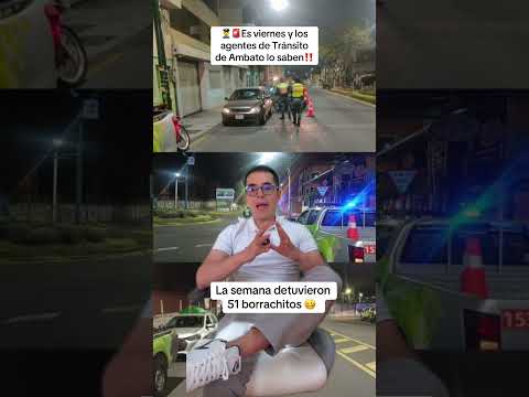Operativos contra borrachos continúan en #ambato #tungurahua #ecuador