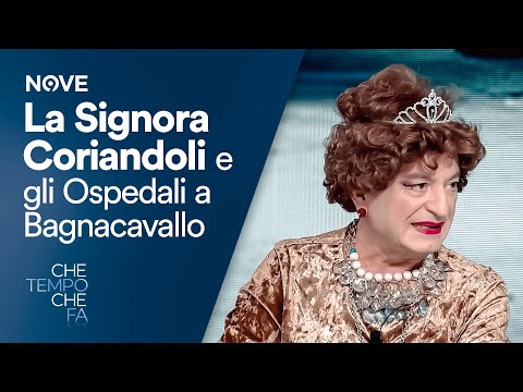 La Signora Coriandoli e gli Ospedali a Bagnacavallo | Che tempo che fa