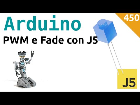 Come pilotare un LED in PWM con Arduino e JohnnyFive (NodeJS) - Video 450
