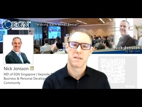 Nick Jonsson - Keynote: Executive Loneliness at DABS ( Danish Association Business Singapore)