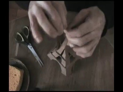comment construire la tour eiffel en papier