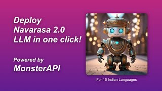 Deploy Navarasa 2.0 LLM from Telugu-LLM on MonsterAPI