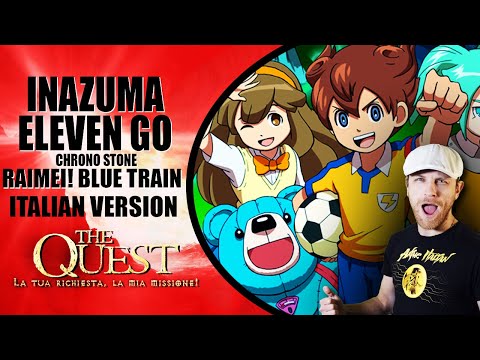 Inazuma Eleven GO Chrono Stone Op. 4 - Raimei! Blue Train! (Italian Version)