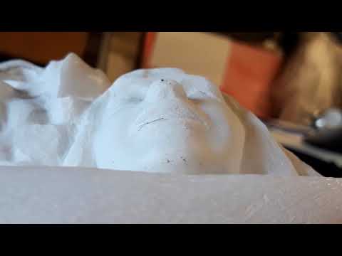 Sisters Face Carving Critique in Carrara Marble by Kelly Borsheim 2020-09-02