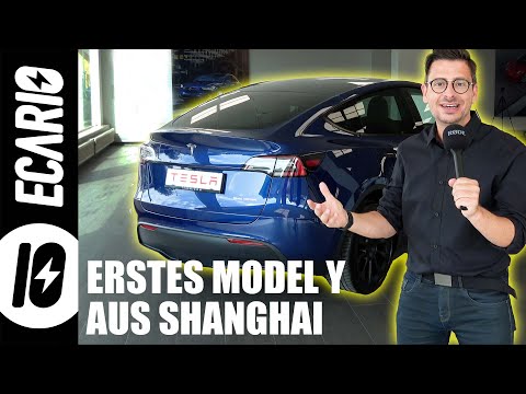 DAS ERSTE TESLA MODEL Y aus Shanghai ist da - JETZT gehts los!