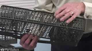 Whirlpool Dishwasher Repair: How to Replace the Silverware Basket (Whirlpool # WPW10179397)