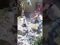 Concrete Demolition Machine #shorts #destruction #vibrator
