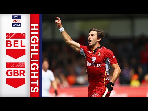 Belgium v Great Britain | Week 19 | Men's FIH Pro League Highlights