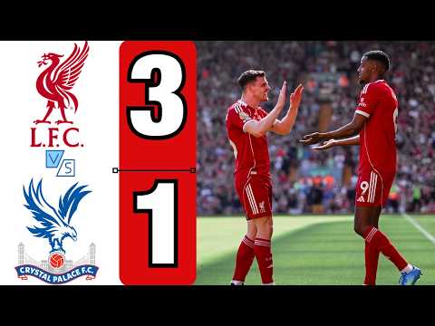 Liverpool vs Crystal Palace (3-1) | All Goals & Extended Highlights | Premier League 2025/2026