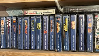 Updated Sega mega Drive collection, a few Retro-bit added.