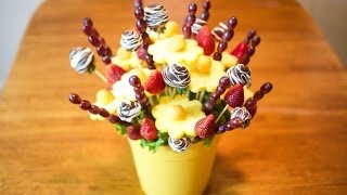 How to make Edible Fruit Bouquet Arrangements!