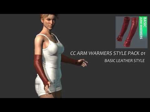 Arm Warmers Texture Pack vol. 1 - Character Creator/Outfit - Reallusion ...